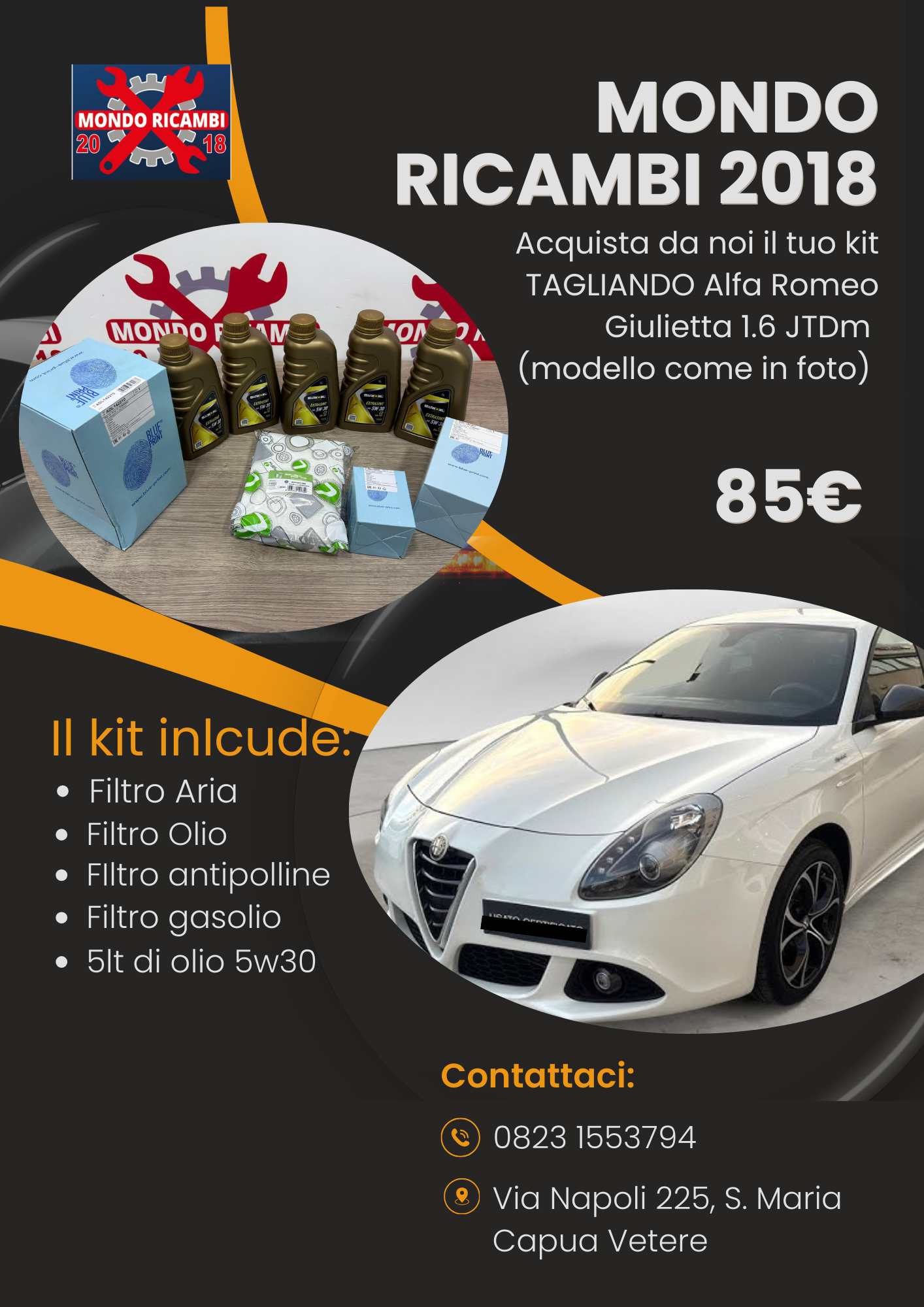 Kit tagliando Giulietta