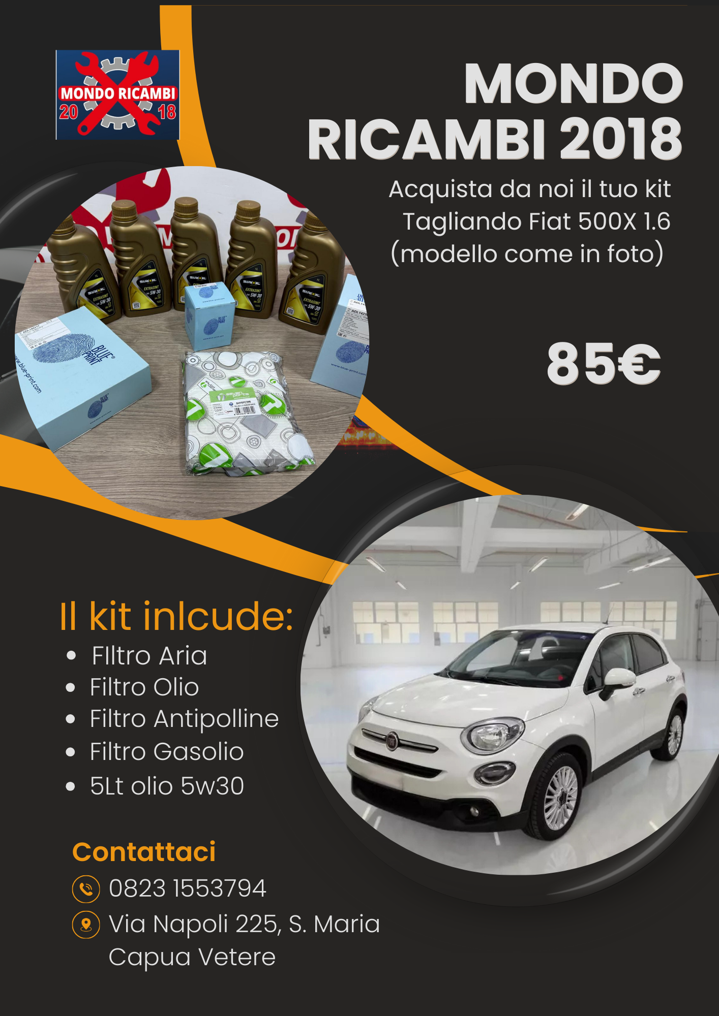 Kit Tagliando 500X