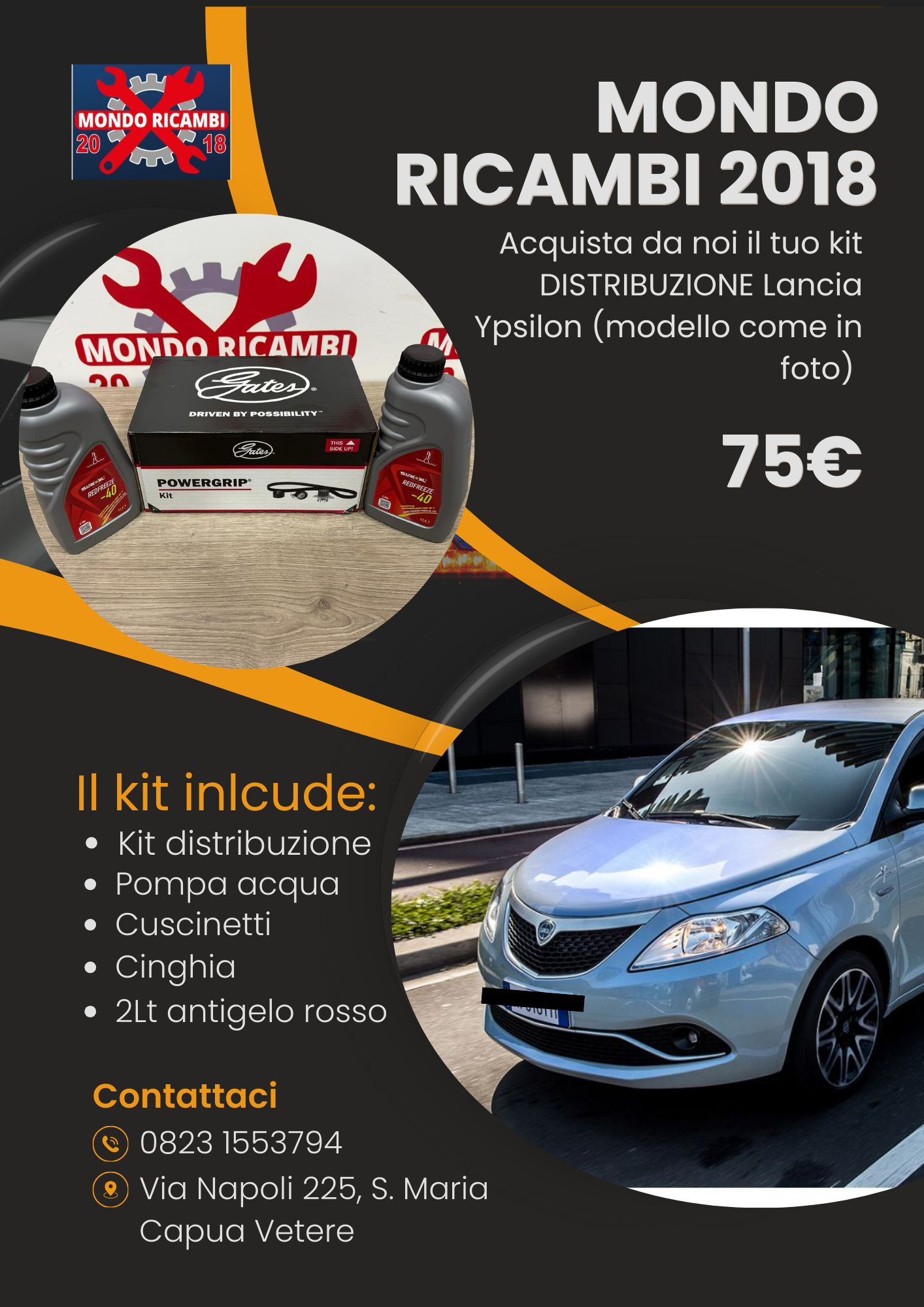 Kit distribuzione Ford Ka