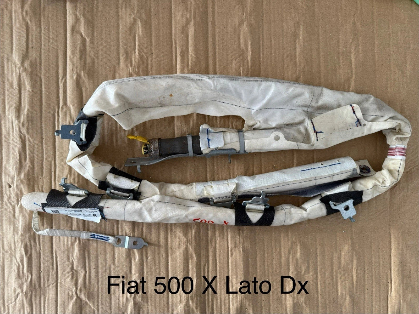 Carica Airbag Tendina Cielo Lato Destro E Ricambi Per Fiat 500 X