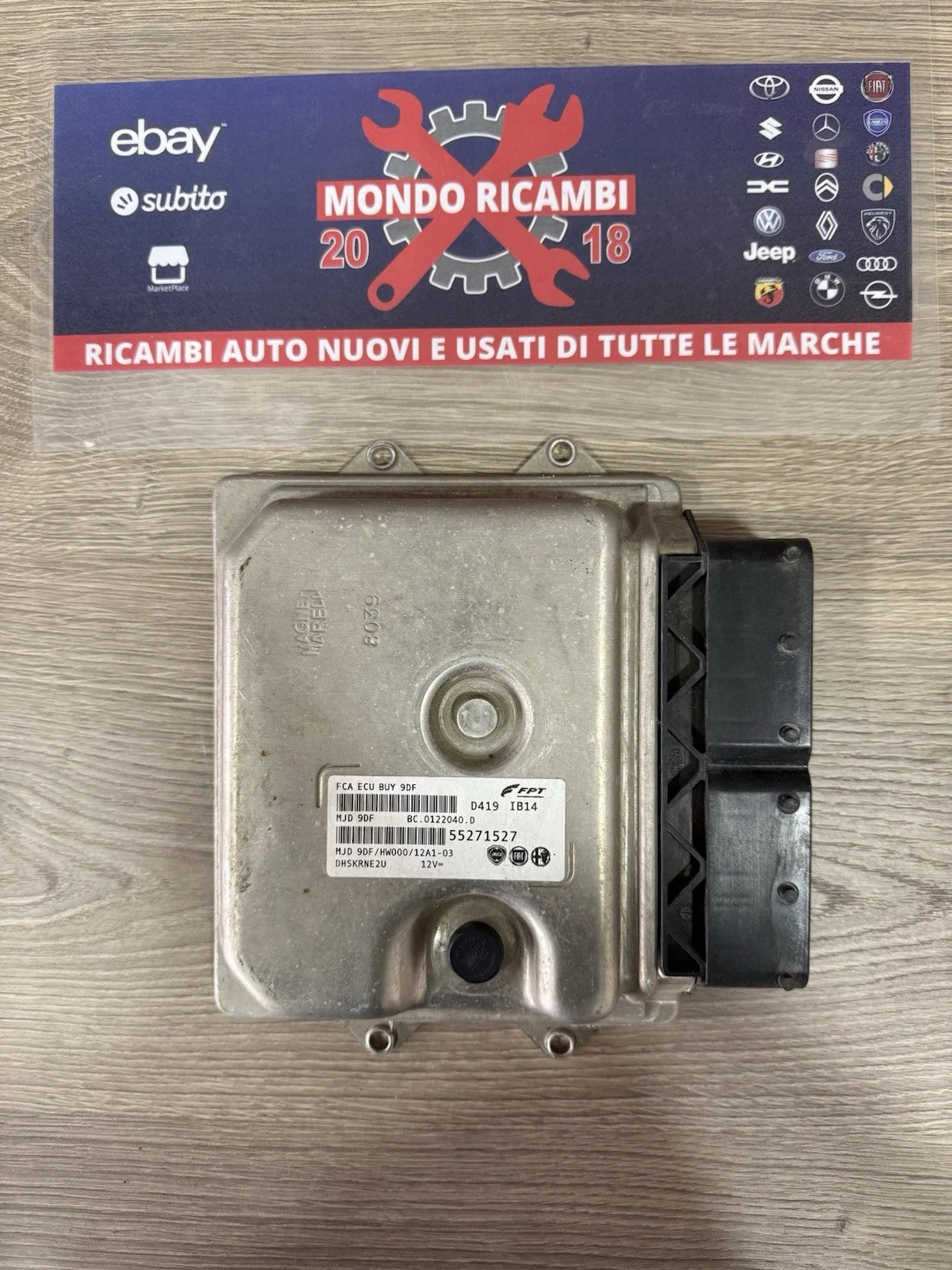 55271527 Centralina Modulo Avviamento Motore Per Fiat 500 X 1300 Multi jet