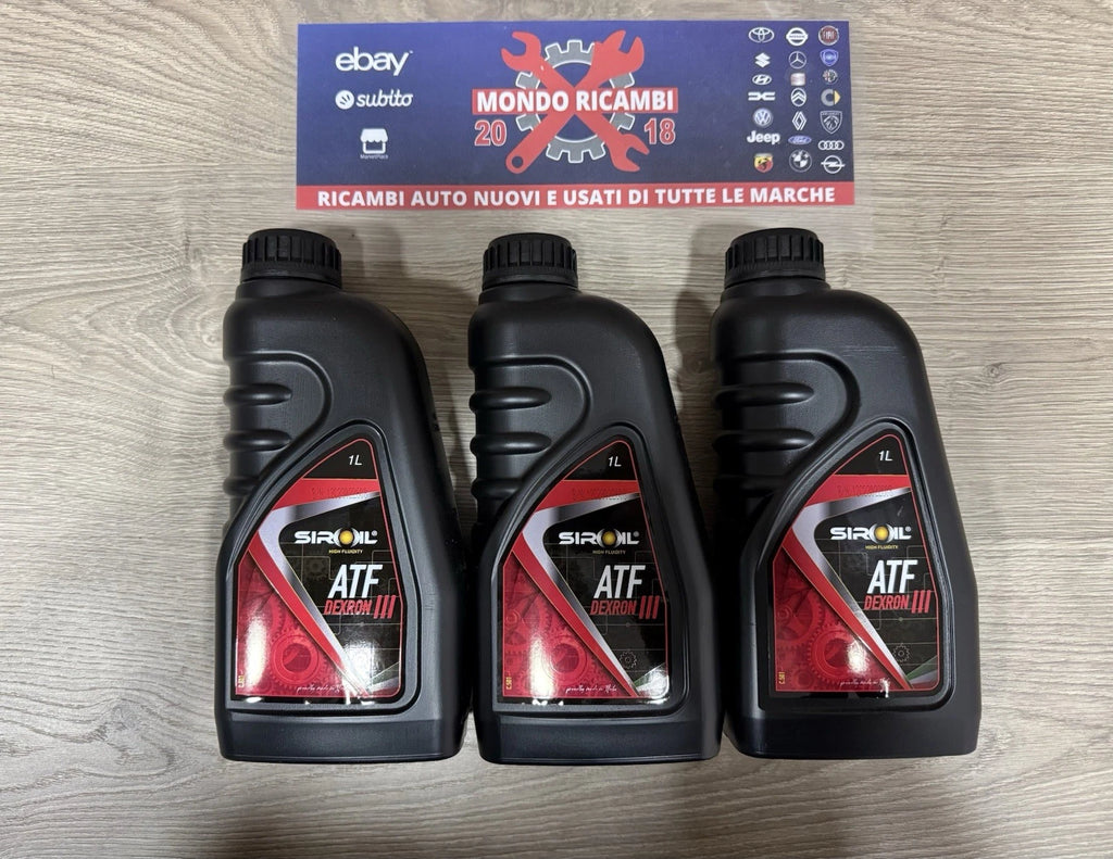 3 Litri Olio Lubrificante ATF Per Cambio E Trasmissioni Automatiche Siroil