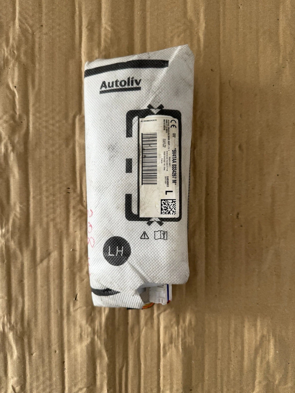 Carica Airbag Sedile Sedia Lato Sinistro Per Peugeot 208 II Serie