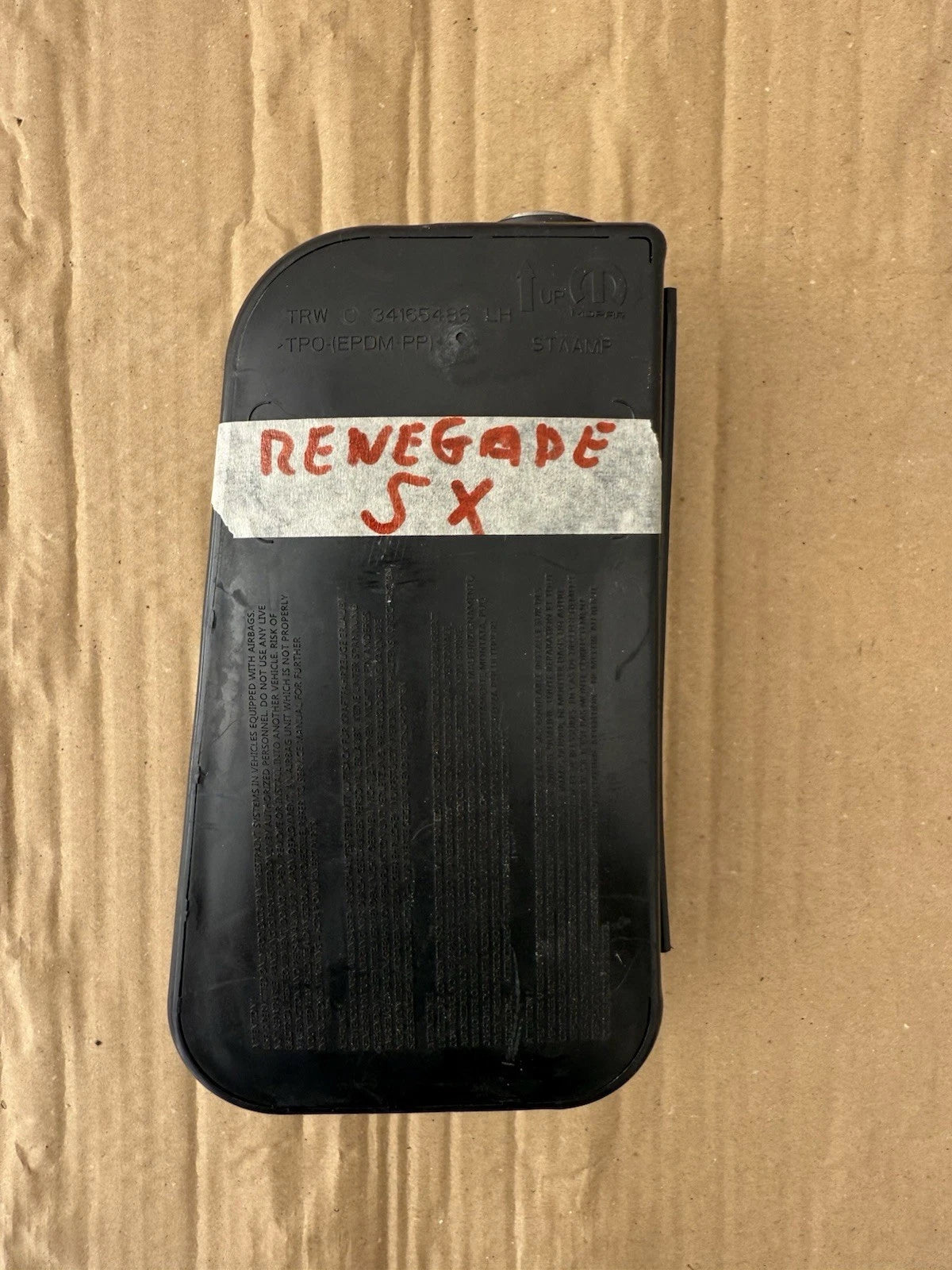 Carica Airbag Sedile Lato Sinistro E Ricambi Per Jeep Renegade