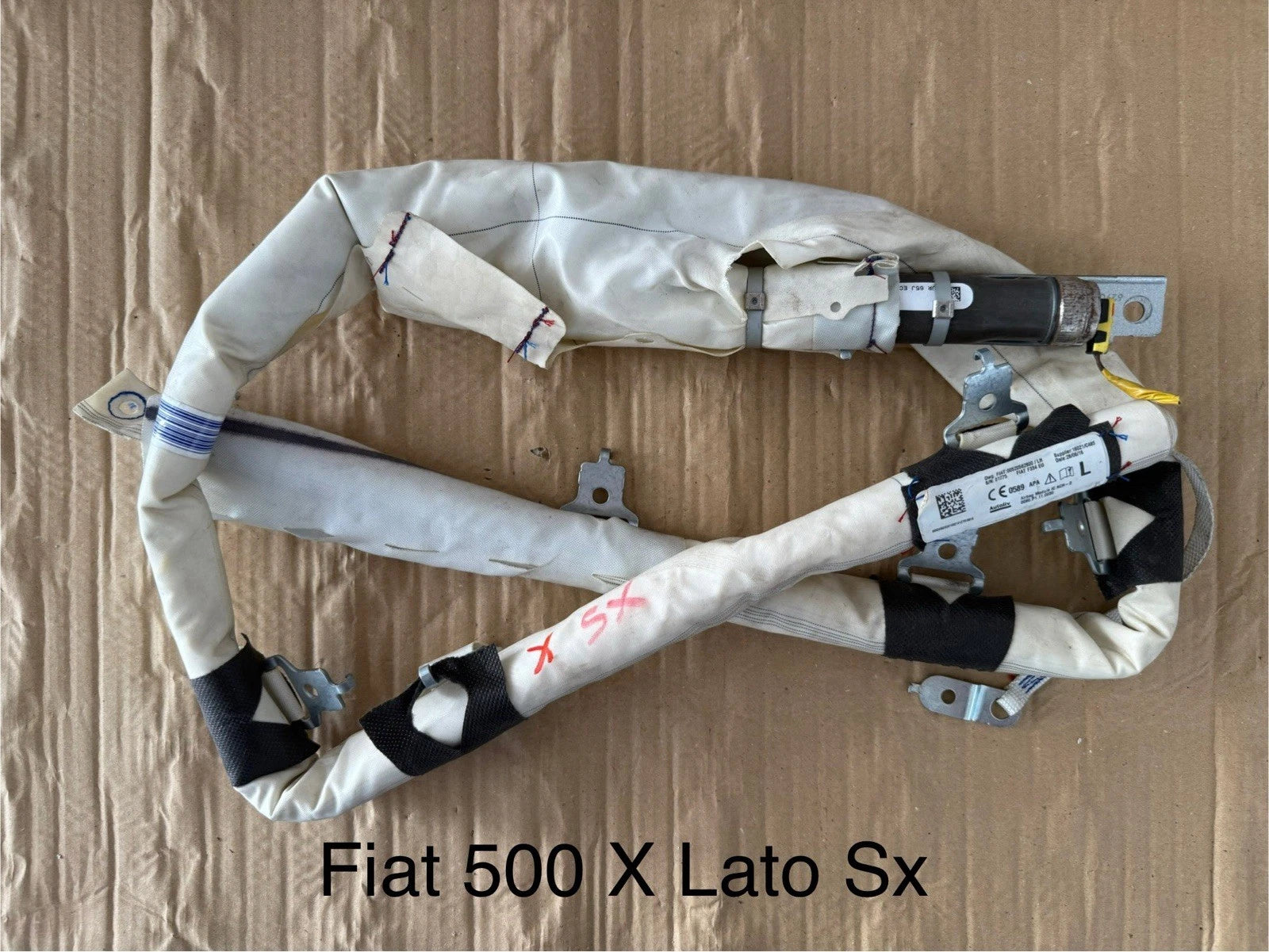 Carica Airbag Tendina Cielo Lato Sinistro E Ricambi Per Fiat 500 X