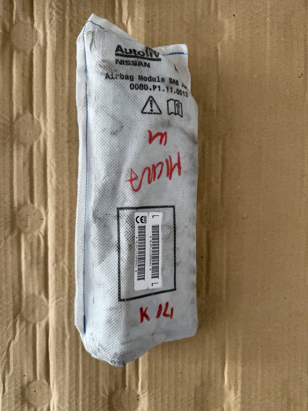 Carica Airbag Sedile Lato Sinistro E Ricambi Per Nissan Micra K14
