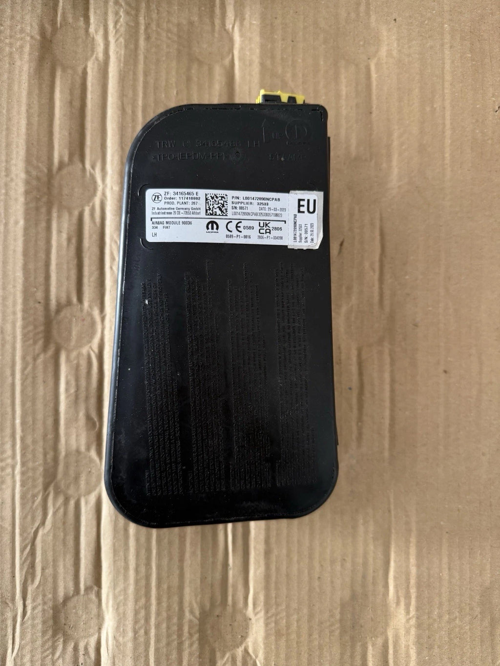 Carica Airbag Sedile Lato Sinistro E Ricambi Per Fiat 500 X
