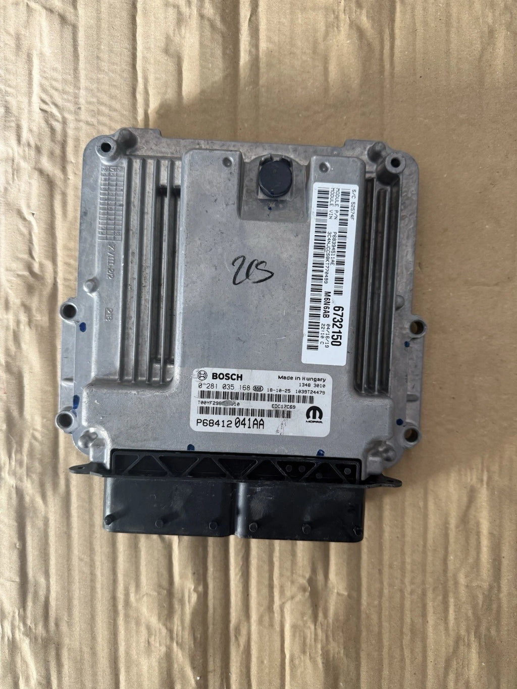 P62412041AA Centralina Modulo Avviamento Motore Per Jeep Compass II Serie