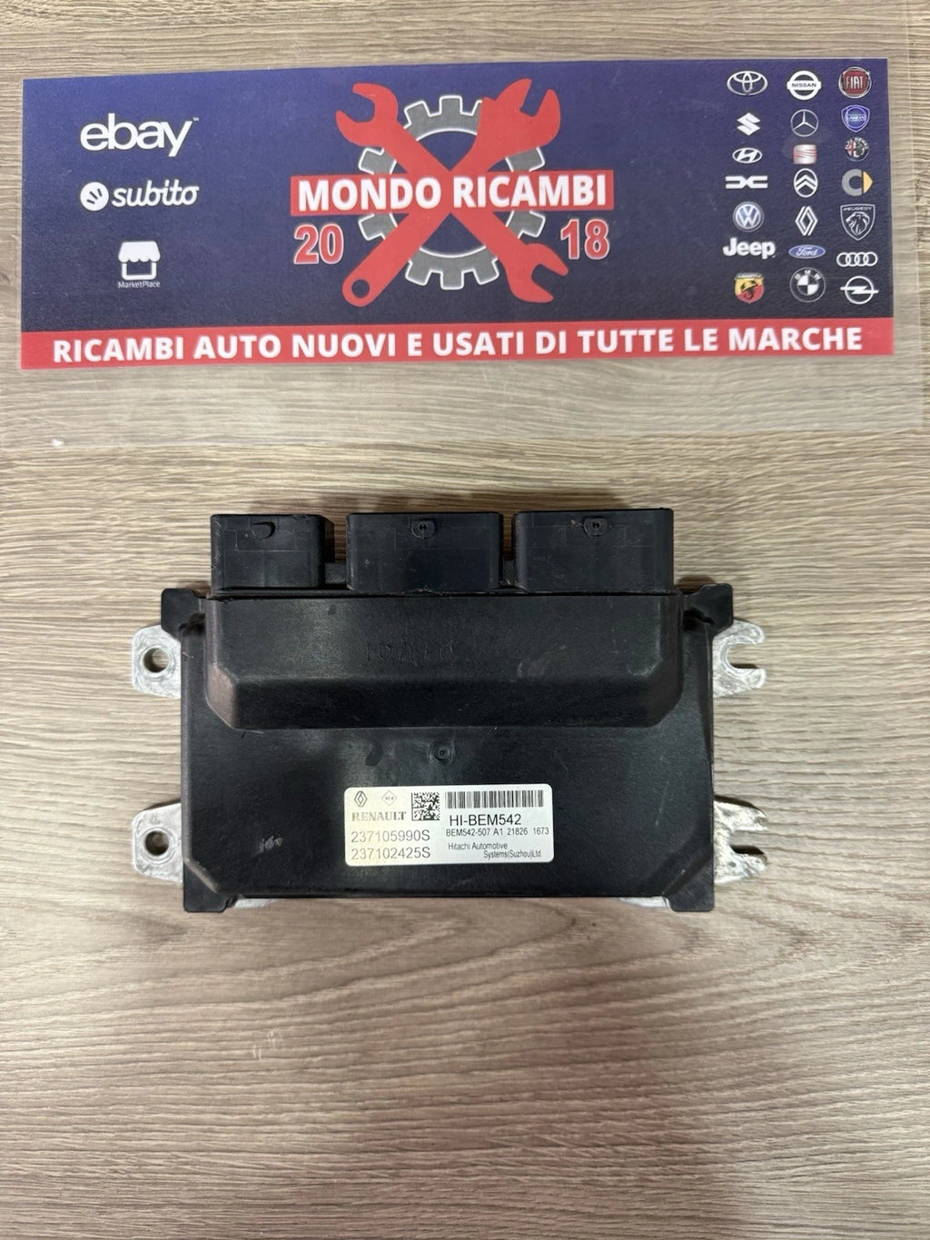 237105990S Centralina Modulo Avviamento Motore Per Renault Clio V E Captur II