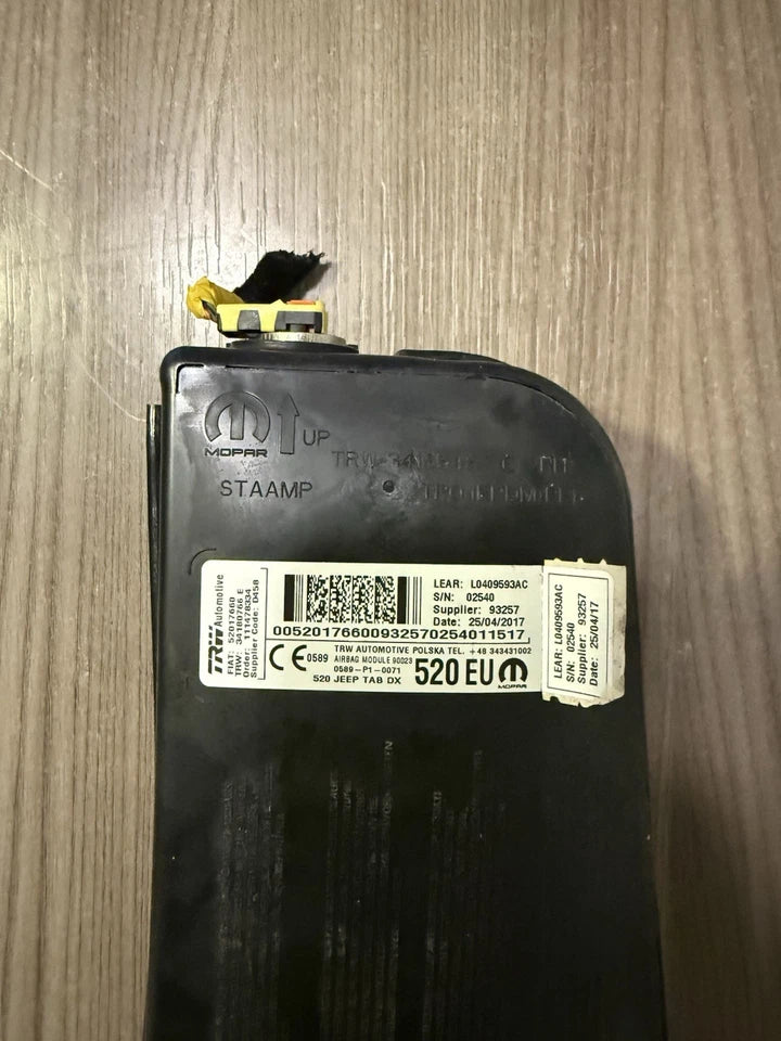 Carica Airbag Sedile Lato Destro E Ricambi Per Jeep Renegade