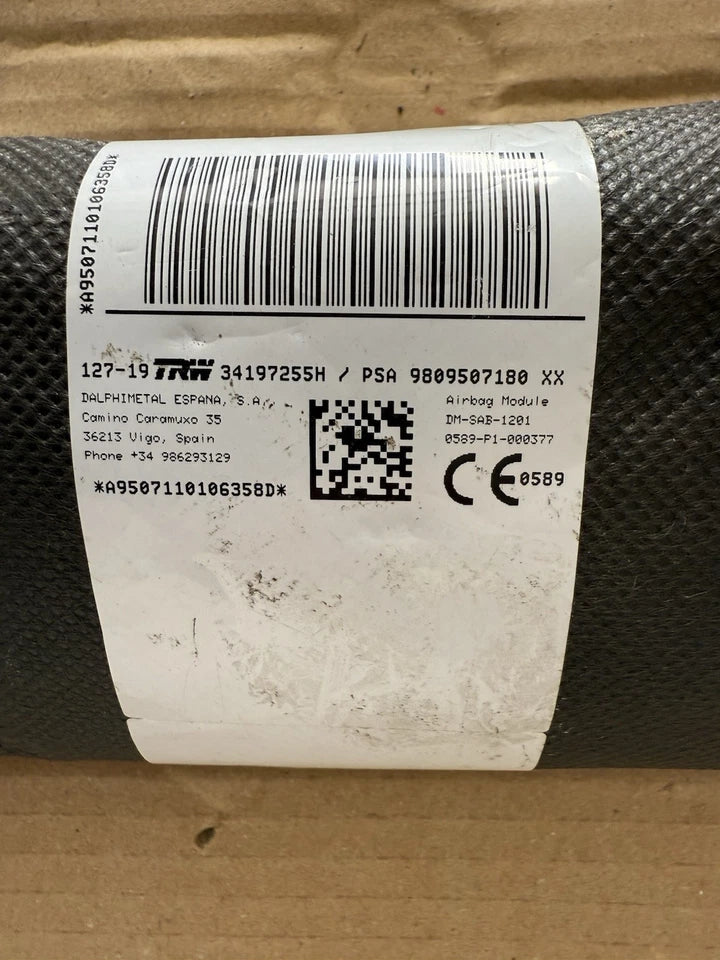 Carica Airbag Sedile Lato Sinistro E Ricambi Per Citroen C5 Aircross