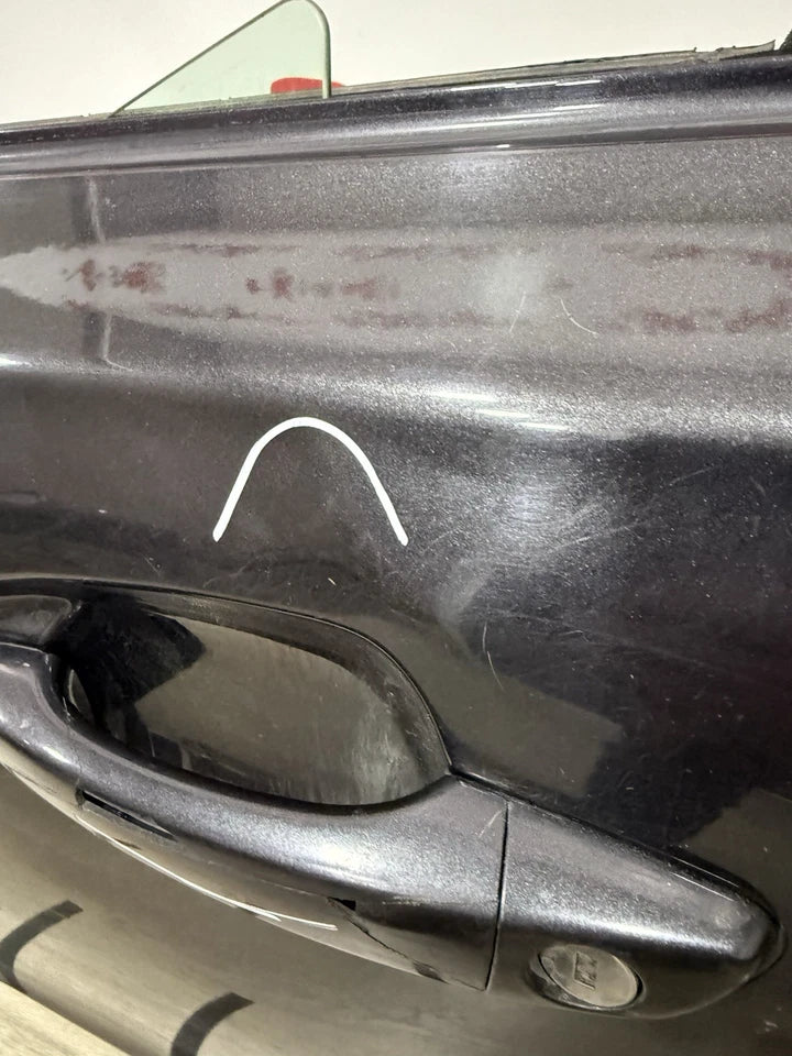Portiera Sportello Porta Anteriore Sinistro Nero Peugeot 508 Dal 2010 Al 2018
