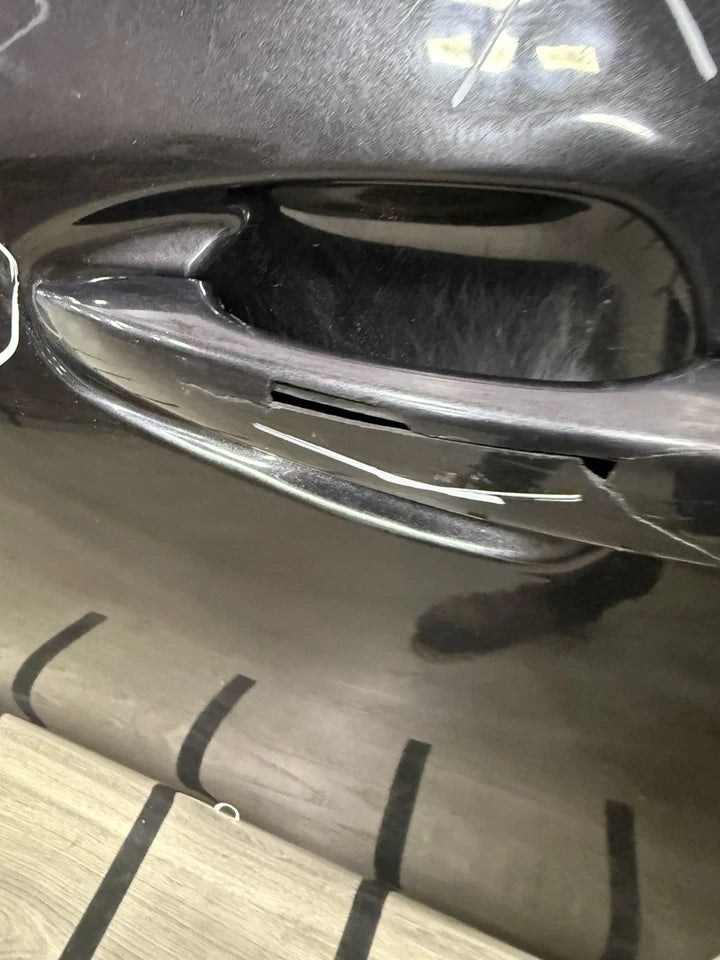 Portiera Sportello Porta Anteriore Sinistro Nero Peugeot 508 Dal 2010 Al 2018