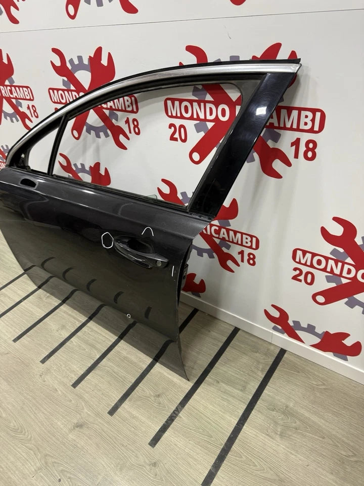 Portiera Sportello Porta Anteriore Sinistro Nero Peugeot 508 Dal 2010 Al 2018