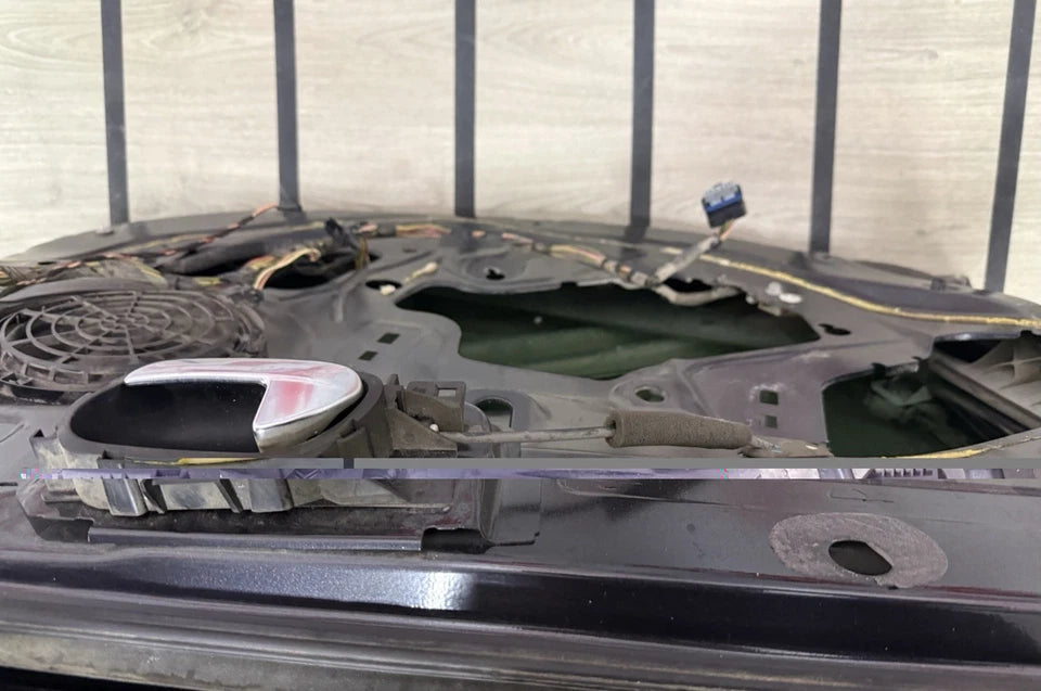 Portiera Sportello Porta Anteriore Sinistro Nero Peugeot 508 Dal 2010 Al 2018