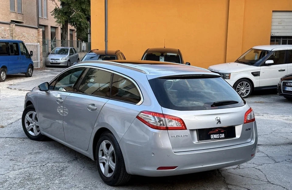 Portiera Sportello Porta Anteriore Sinistro Nero Peugeot 508 Dal 2010 Al 2018
