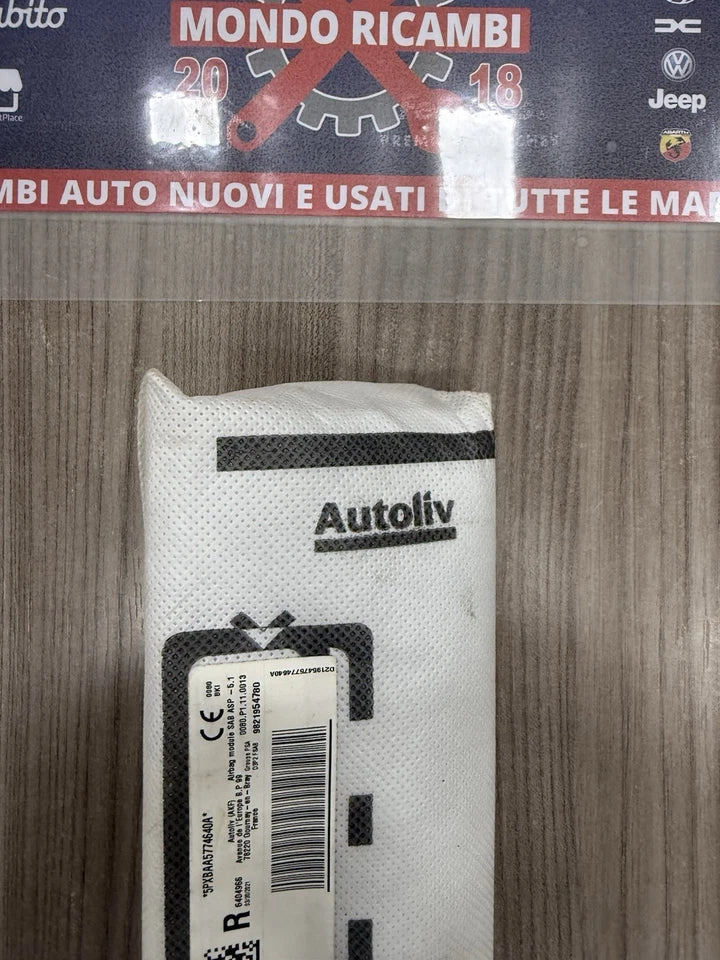 Carica Airbag Sedile Sedia Lato Destro Per Peugeot 208 II Serie