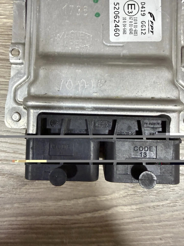 52062460 Centralina Modulo Avviamento Motore Per Lancia Ypsilon Benzina GPL