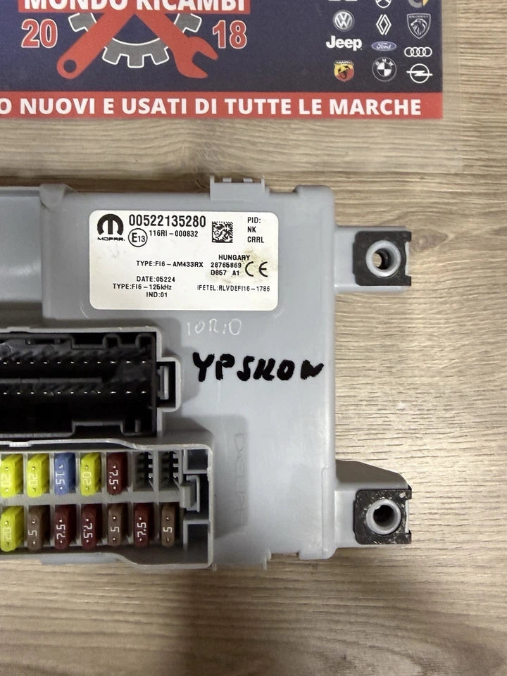00522135280 Centralina Fusibili Body Computer E Ricambi Per Lancia Ypsilon