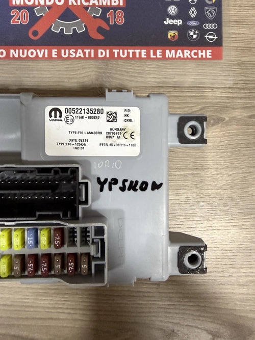 00522135280 Centralina Fusibili Body Computer E Ricambi Per Lancia Ypsilon