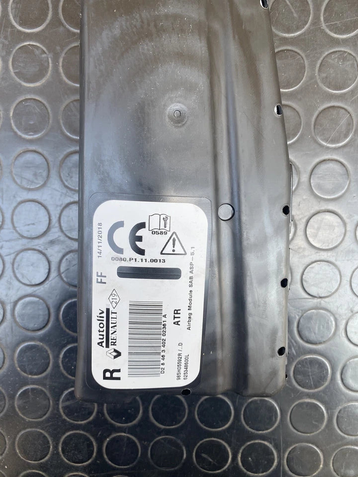Carica Airbag Sedile Lato Destro Per Renault Captur Dal 2013 Al 2019