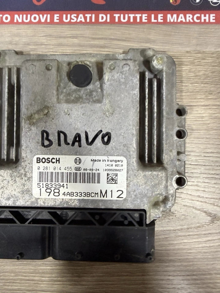 51833942 Centralina Modulo Avviamento Motore Per Fiat Bravo Dal 2007 1600 Diesel