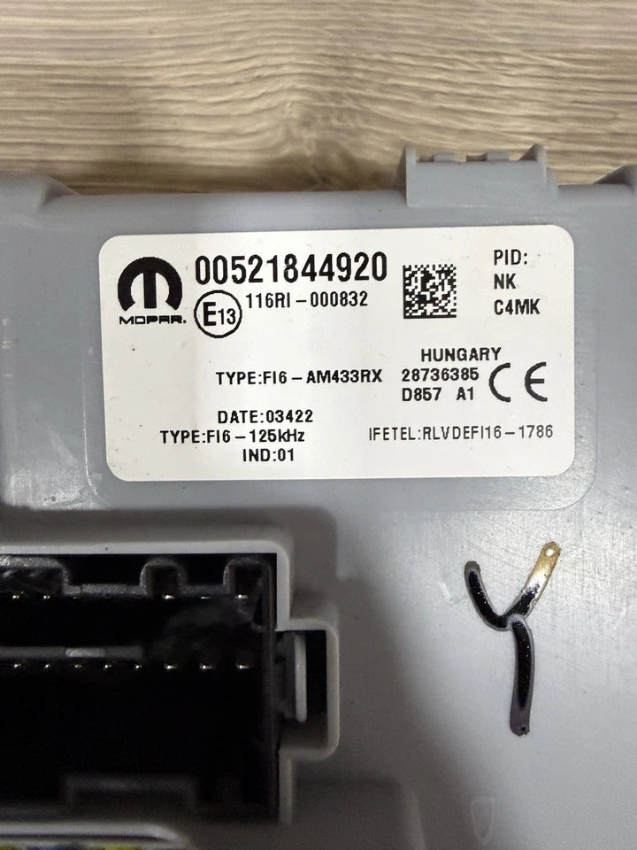 00521844920 Centralina Fusibili Body Computer E Ricambi Per Lancia Ypsilon