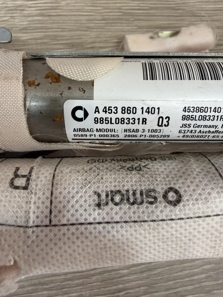 A4538601401 Carica Airbag Tendina Cielo Lato Destro Per Smart For Two 453