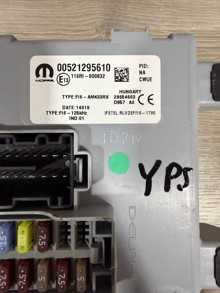 00521295610 Centralina Fusibili Body Computer E Ricambi Per Lancia Ypsilon