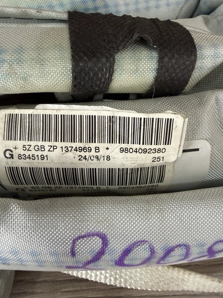 9804092380 Carica Airbag Tendina Cielo Lato Sx Per Peugeot 208 E 2008 I Serie