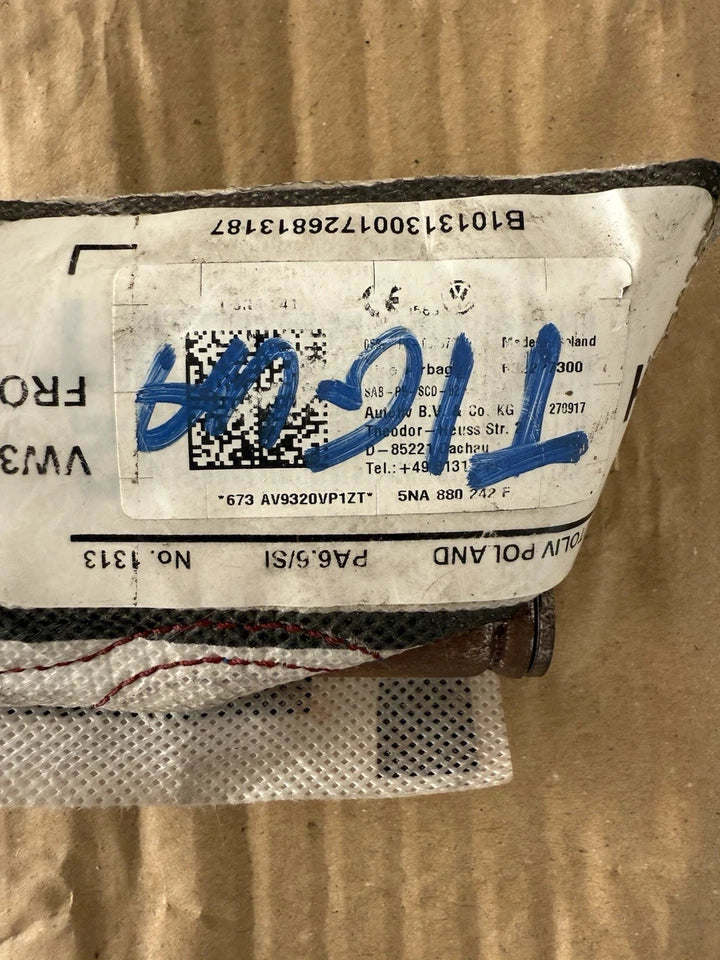 Carica Airbag Sedile Sedia Lato Destro Per Volkswagen Tiguan II Serie