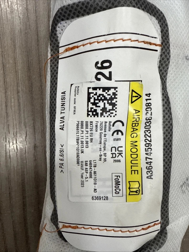 Carica Airbag Sedile Lato Destro E Ricambi Per Ford Puma