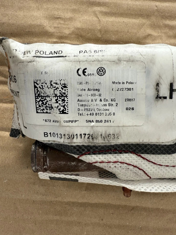 Carica Airbag Sedile Sedia Lato Sinistro Volkswagen Tiguan II Serie