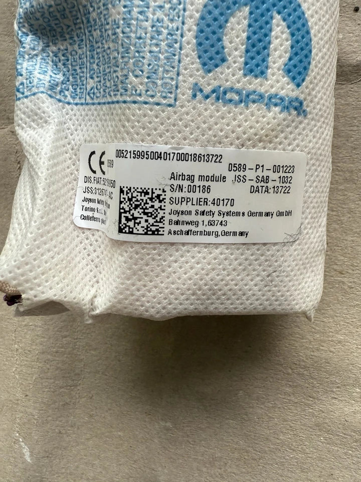 Carica Airbag Sedile Lato Destro E Ricambi Per Jeep Compass II Serie