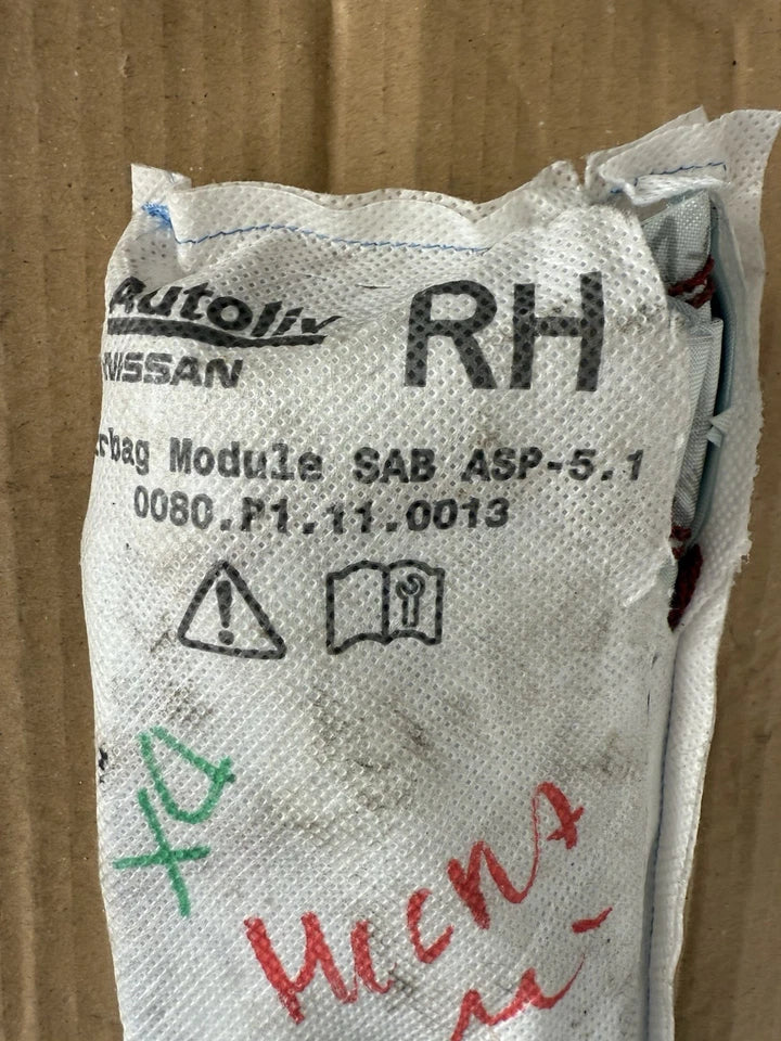 Carica Airbag Sedile Lato Destro E Ricambi Per Nissan Micra K14