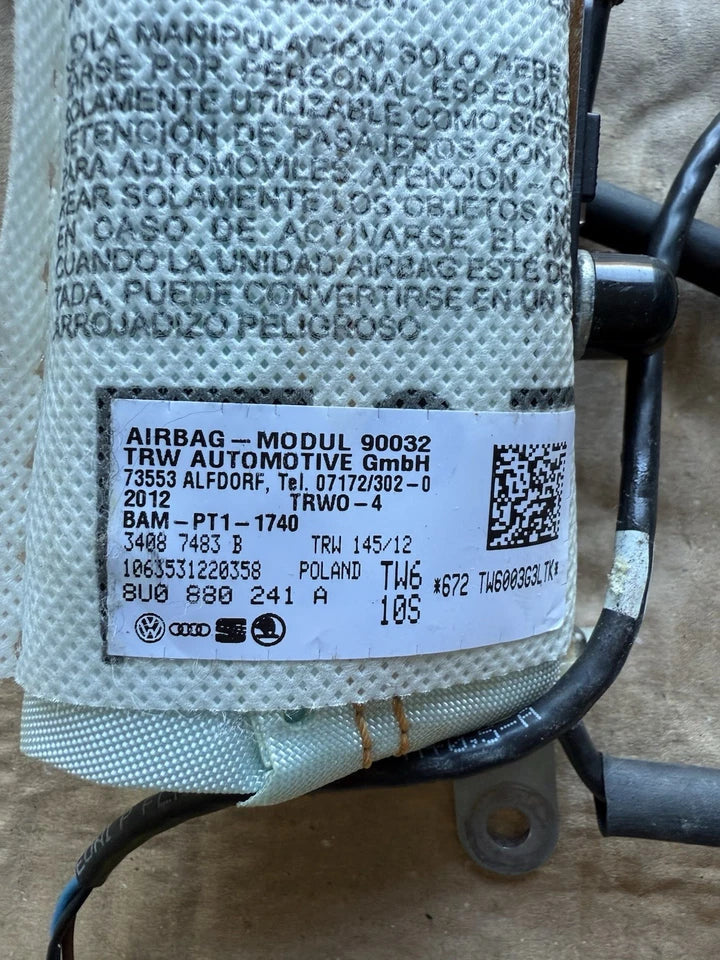 Carica Airbag Sedile Lato Sinistro Per Audi Q3 Prima Serie