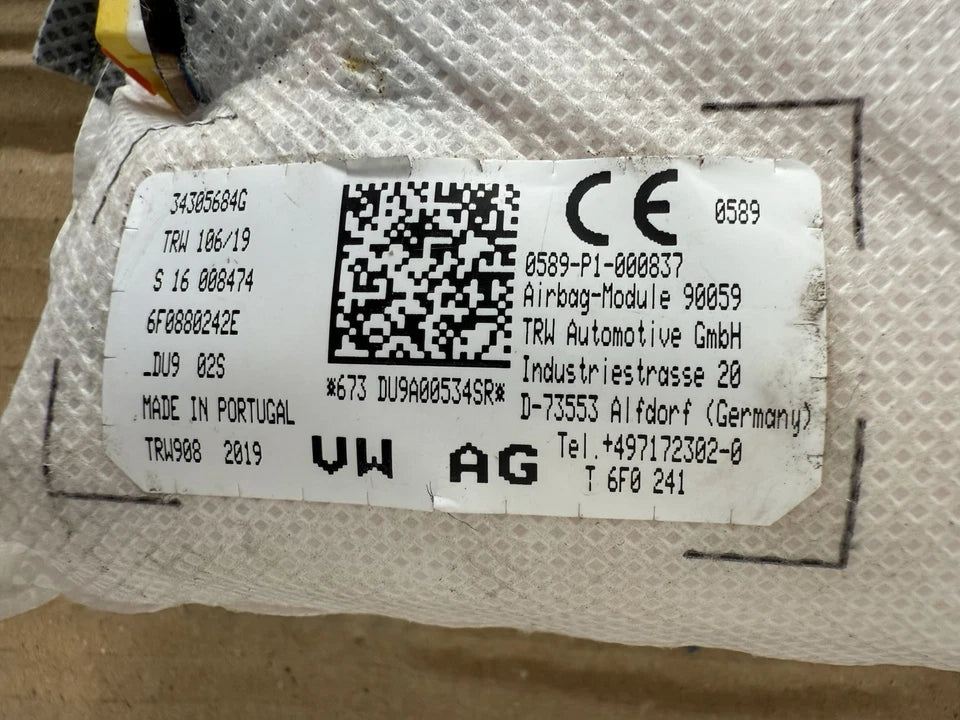 Carica Airbag Sedile Lato Destro E Ricambi Per Audi A1 II Serie