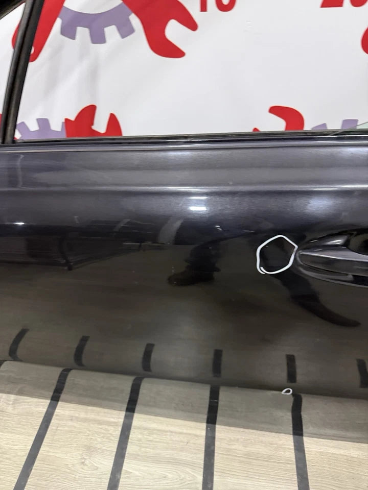 Portiera Sportello Porta Anteriore Sinistro Nero Peugeot 508 Dal 2010 Al 2018