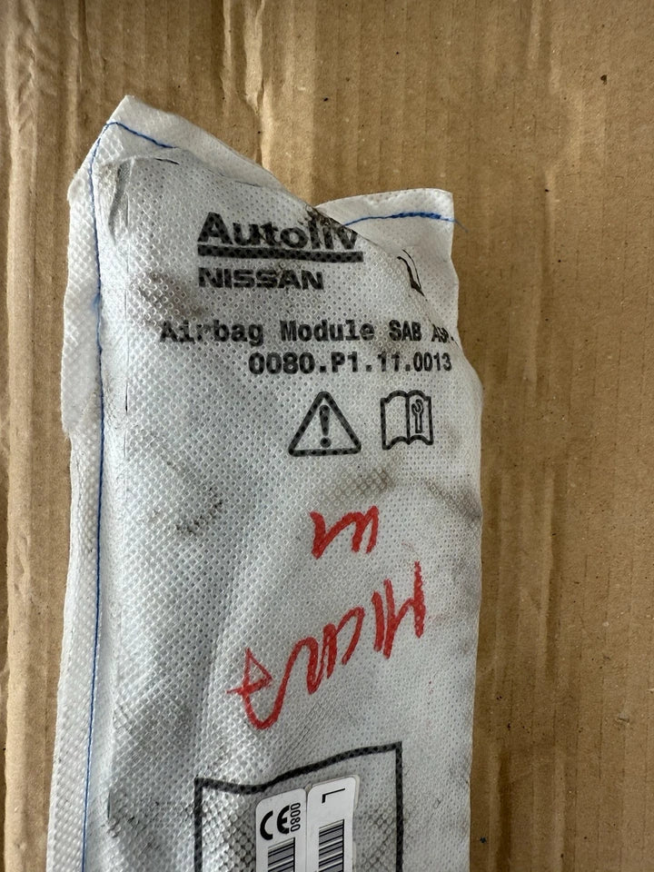 Carica Airbag Sedile Lato Sinistro E Ricambi Per Nissan Micra K14