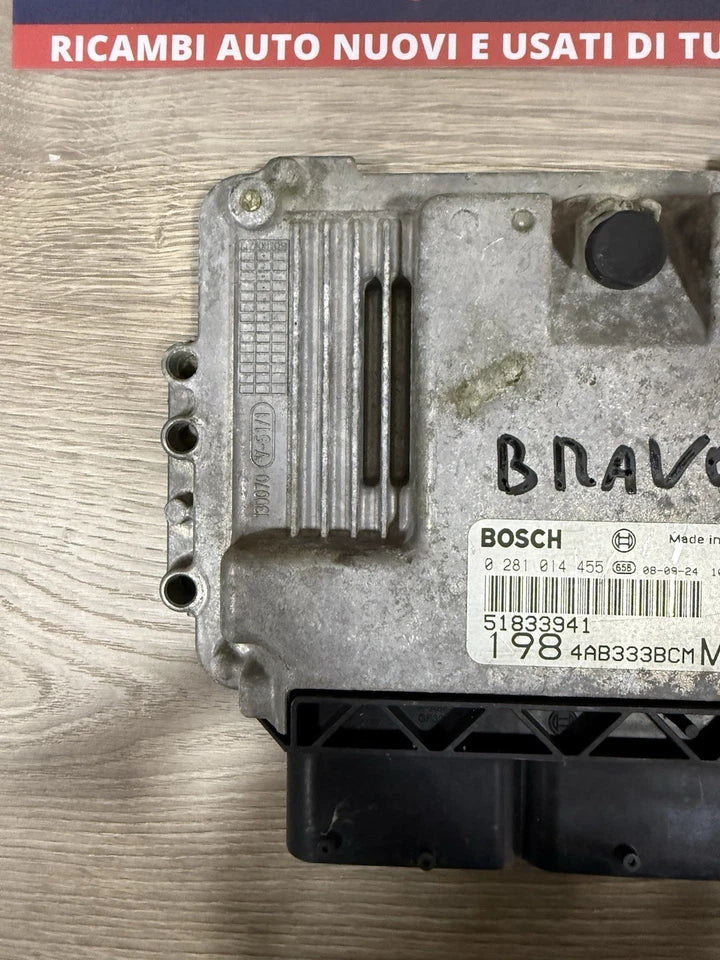 51833942 Centralina Modulo Avviamento Motore Per Fiat Bravo Dal 2007 1600 Diesel