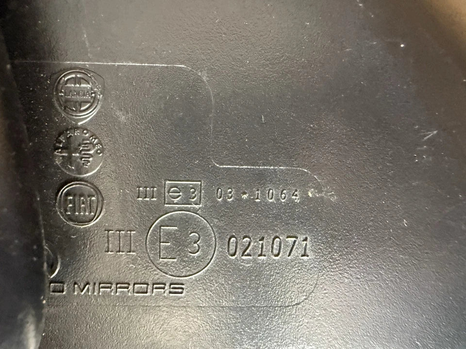 Specchietto Retrovisore Manuale Lato Sinistro Grigio Per Fiat Panda Dal 2012
