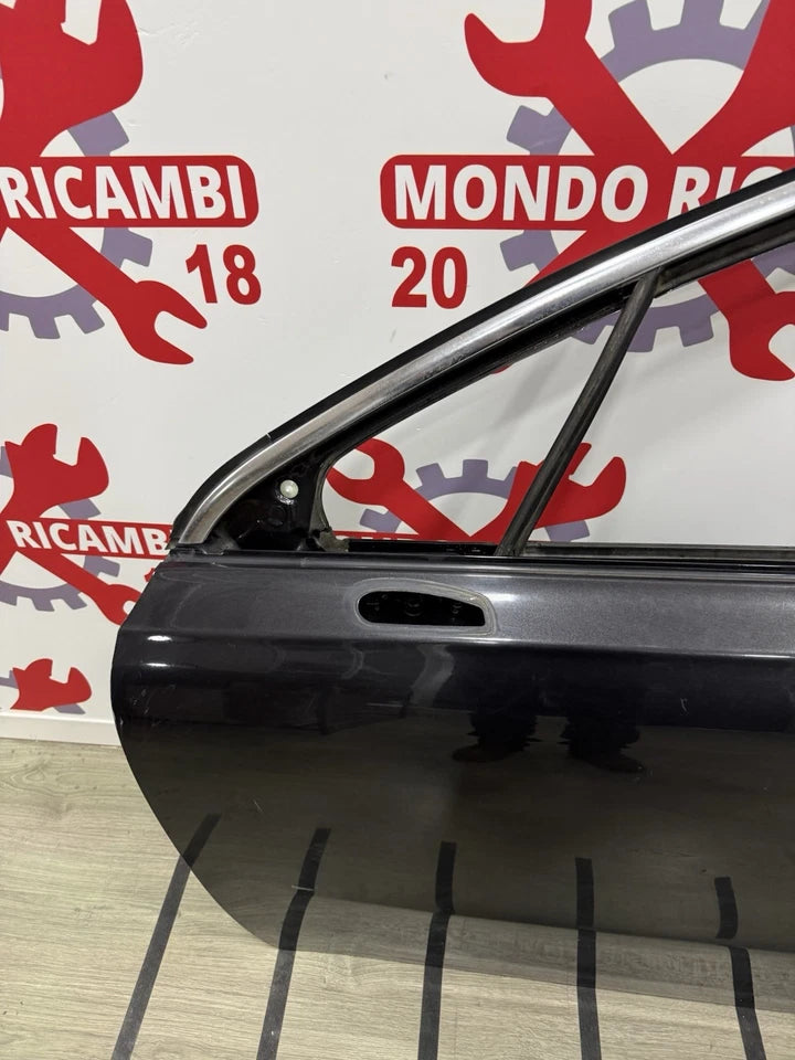 Portiera Sportello Porta Anteriore Sinistro Nero Peugeot 508 Dal 2010 Al 2018