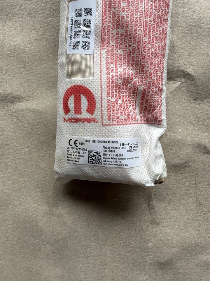 Carica Airbag Sedile Lato Sinistro E Ricambi Per Jeep Compass II Serie