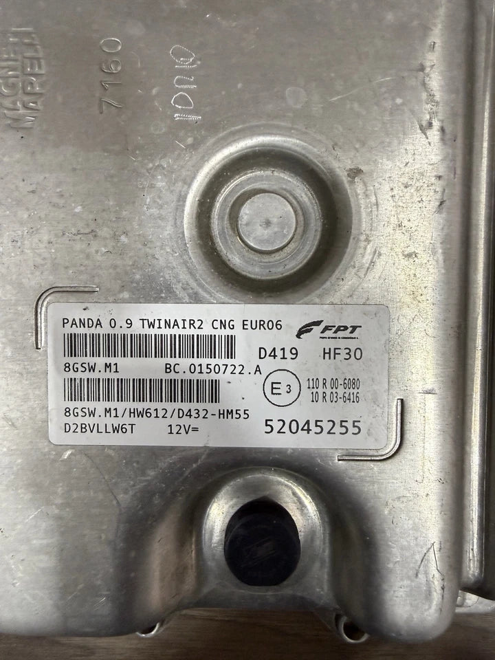 52045255 Centralina Modulo Avviamento Motore Per Fiat Panda 900 Twin Air